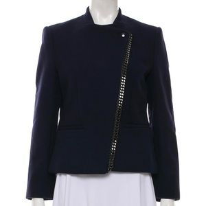 Stella McCartney Mock neck Fitted Jacket. Size M